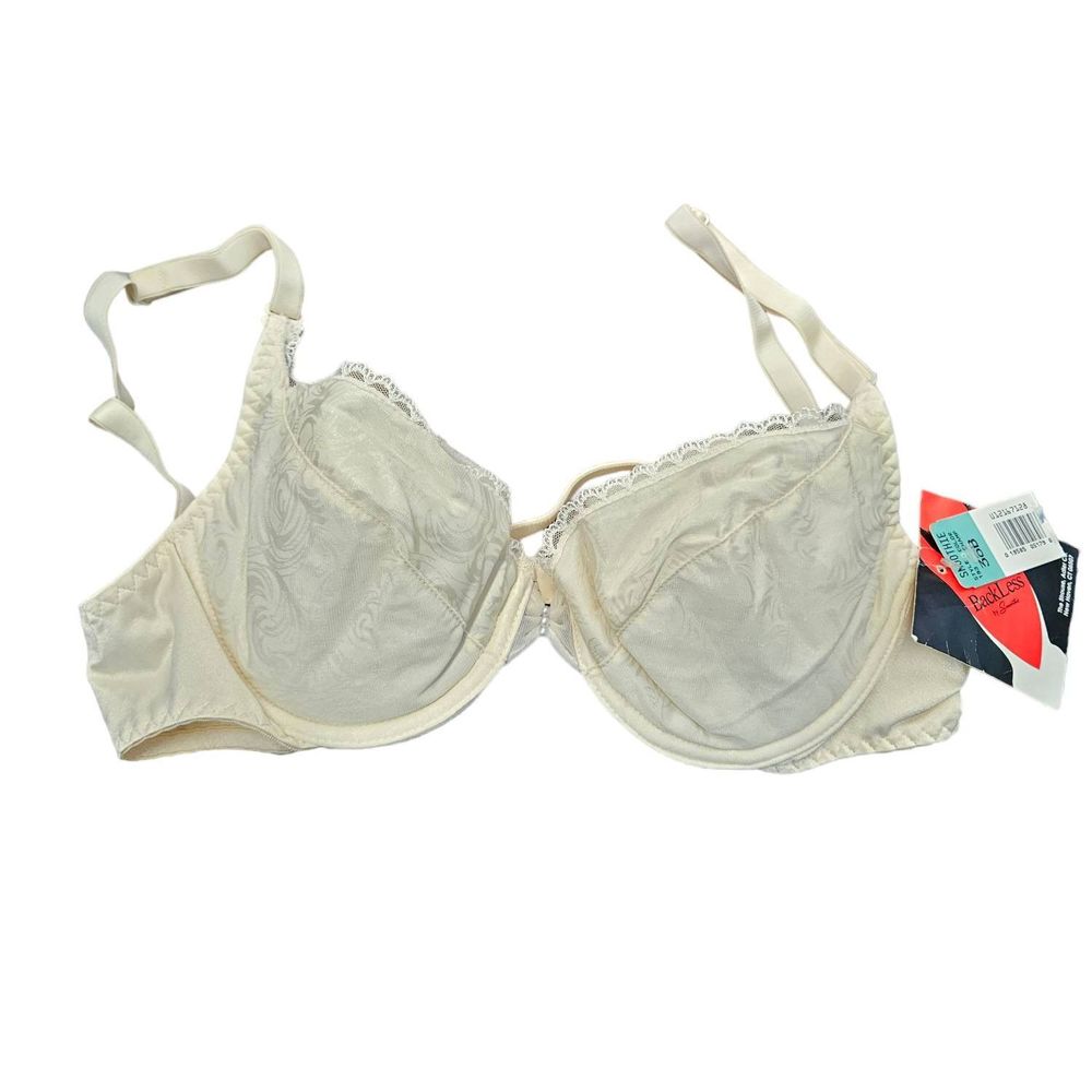 NEW Smoothie Cream Backless Underwire Bra 38B